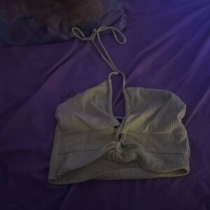 wild fable size s, neon yellow crop